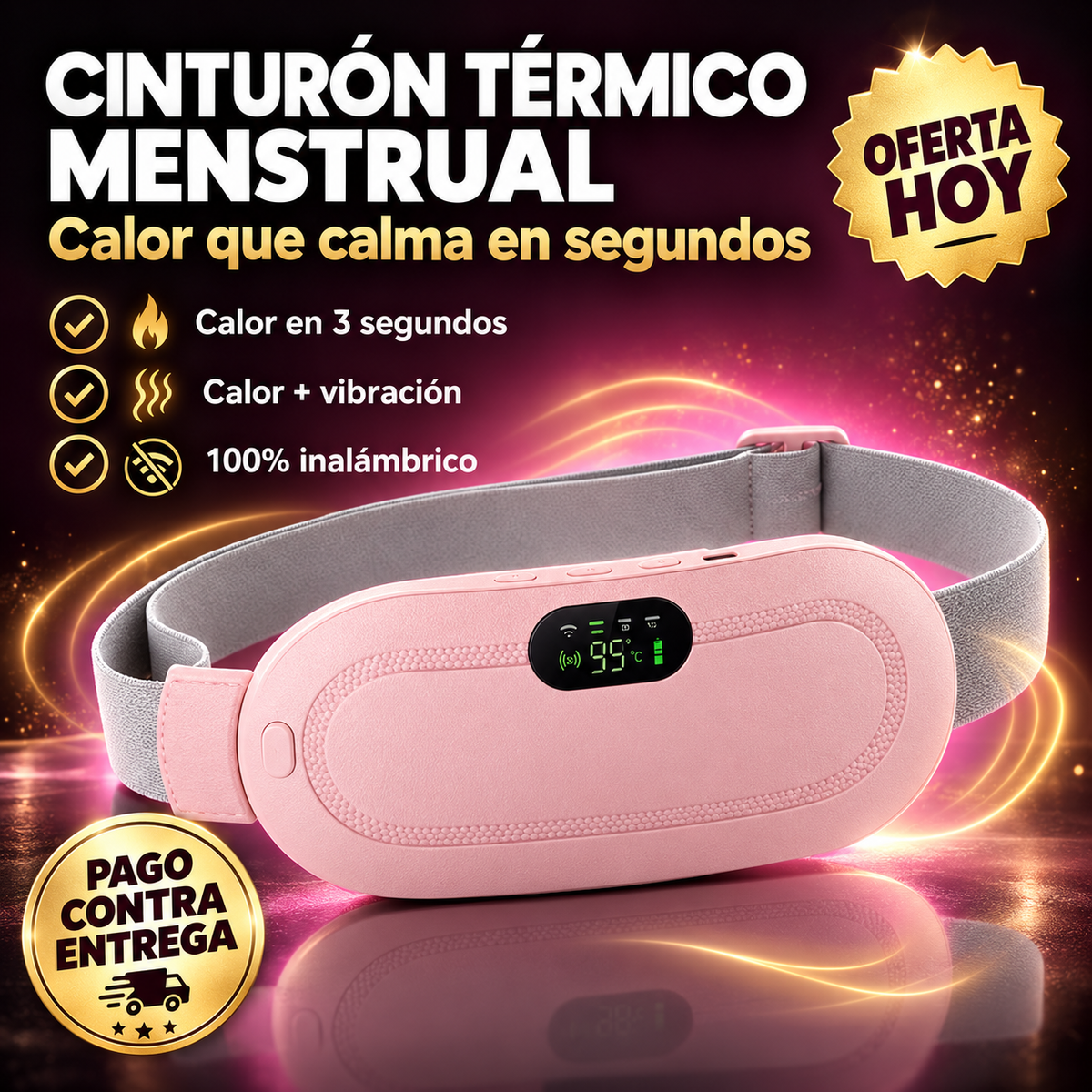 Cinturón Térmico Menstrual | Calor Que Calma En Segundos