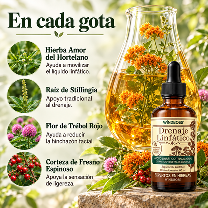Drenaje Linfático | Gotas Vegetales Para Sentirte Más Ligera